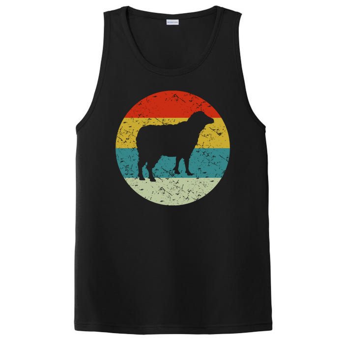 Retro Vintage Sheep PosiCharge Competitor Tank