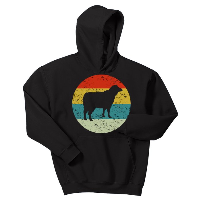 Retro Vintage Sheep Kids Hoodie