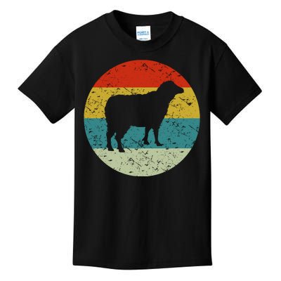 Retro Vintage Sheep Kids T-Shirt