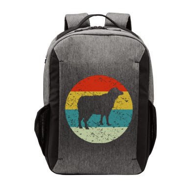 Retro Vintage Sheep Vector Backpack