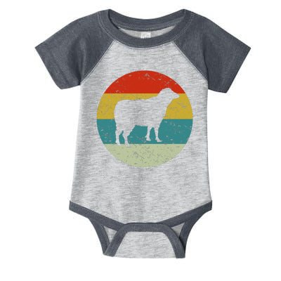 Retro Vintage Sheep Infant Baby Jersey Bodysuit