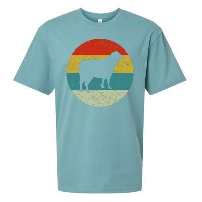 Retro Vintage Sheep Sueded Cloud Jersey T-Shirt