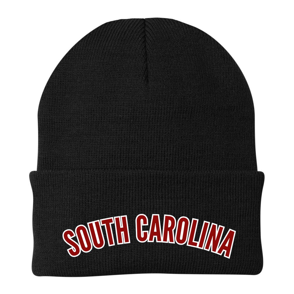 Retro Vintage South Carolina State South Carolina Beanie