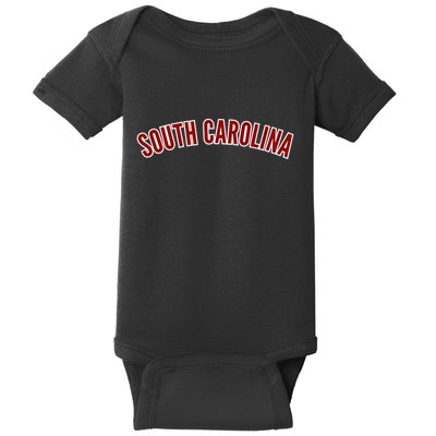 Retro Vintage South Carolina State South Carolina Baby Bodysuit