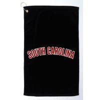 Retro Vintage South Carolina State South Carolina Golf Towel