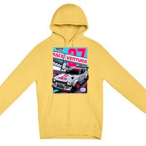 Race Ventura Super Car Racing Premium Pullover Hoodie