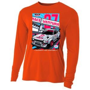 Race Ventura Super Car Racing Cooling Performance Long Sleeve Crew