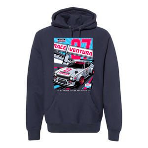 Race Ventura Super Car Racing Premium Hoodie