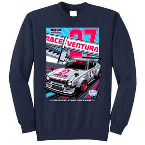 Race Ventura Super Car Racing Tall Sweatshirt