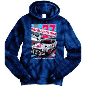 Race Ventura Super Car Racing Tie Dye Hoodie