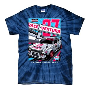 Race Ventura Super Car Racing Tie-Dye T-Shirt