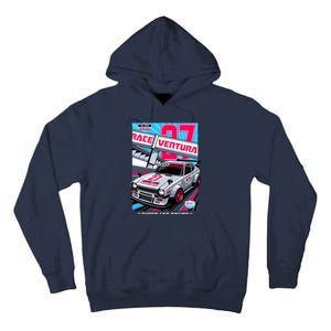 Race Ventura Super Car Racing Tall Hoodie