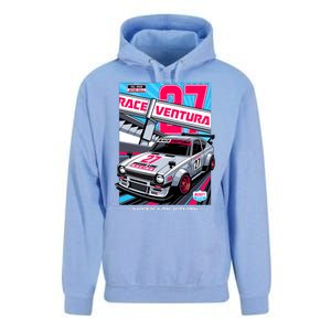 Race Ventura Super Car Racing Unisex Surf Hoodie