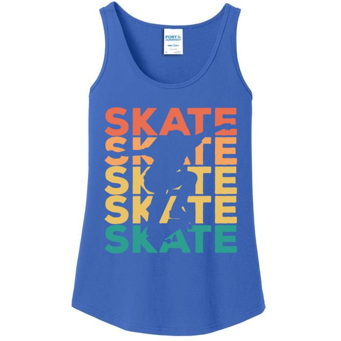 Retro Vintage Skating Gift For Skaters Gift Ladies Essential Tank