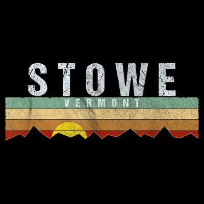 Retro Vintage Stowe Vermont T-Shirt