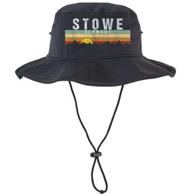 Retro Vintage Stowe Vermont Bucket Hat