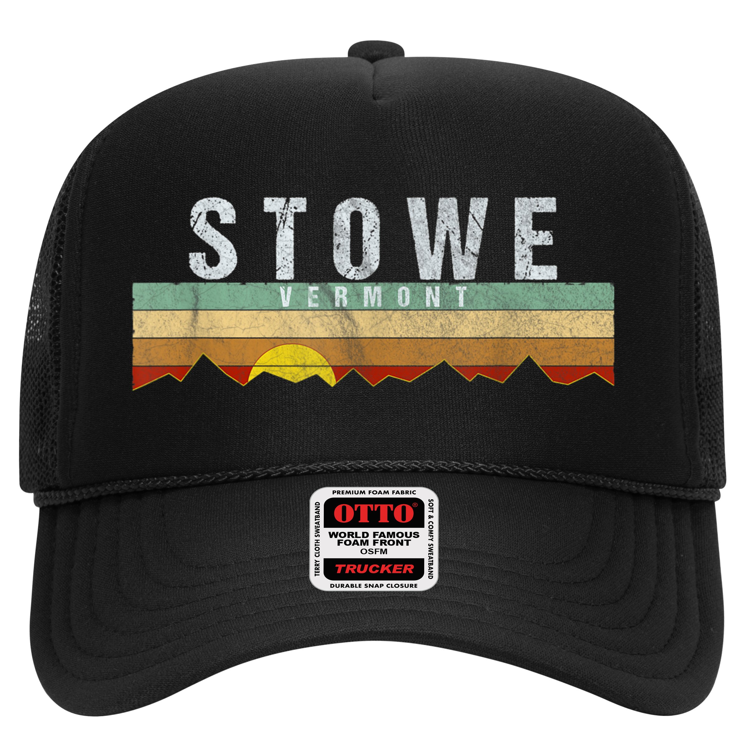 Retro Vintage Stowe Vermont Hat