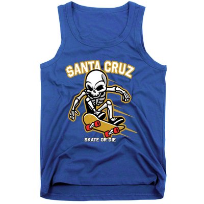 Retro Vintage Street Wear Skull Gift Tank Top