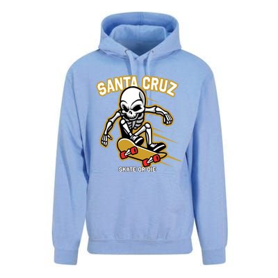 Retro Vintage Street Wear Skull Gift Unisex Surf Hoodie