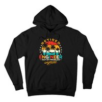 Retro Vintage Style Retired Engineer Not My Problem Anymore Hoodie