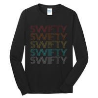 Retro Vintage Swifty Tall Long Sleeve T-Shirt