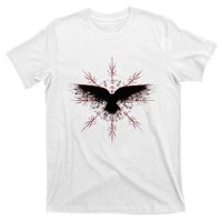 Retro Viking Symbol Nordic Raven Rune Celtic Symbol T-Shirt