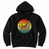Retro Vintage Tiger Zoologist Zookeeper Zoo Safari Lover Hoodie