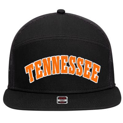 Retro Vintage Tennessee State Souvenir Gift Of Oklahoma 7 Panel Mesh Trucker Snapback Hat