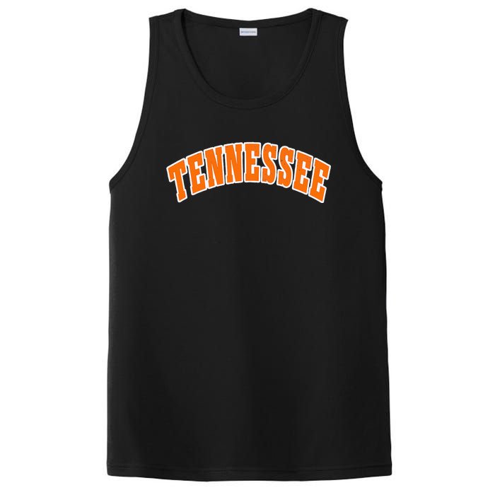 Retro Vintage Tennessee State Souvenir Gift Of Oklahoma PosiCharge Competitor Tank