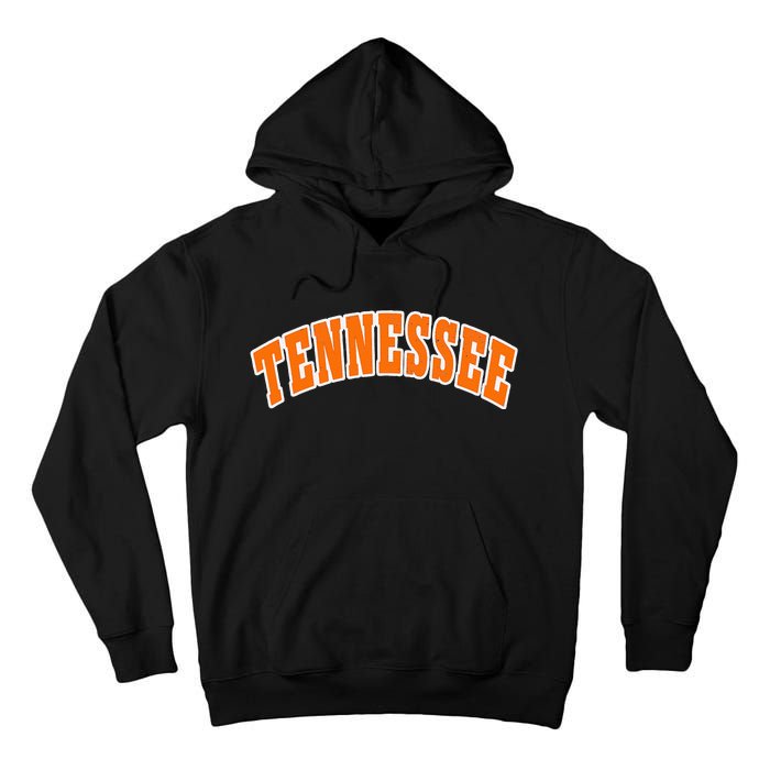 Retro Vintage Tennessee State Souvenir Gift Of Oklahoma Tall Hoodie