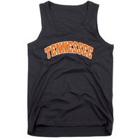 Retro Vintage Tennessee State Souvenir Gift Of Oklahoma Tank Top