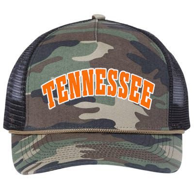 Retro Vintage Tennessee State Souvenir Gift Of Oklahoma Retro Rope Trucker Hat Cap