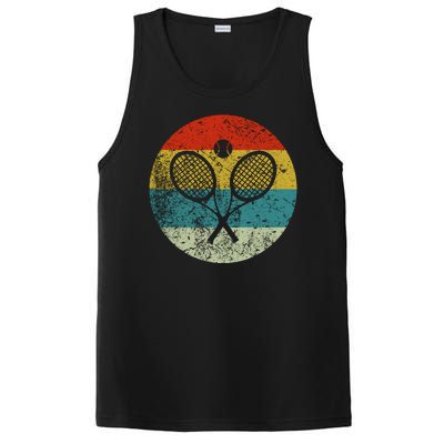 Retro Vintage Tennis PosiCharge Competitor Tank