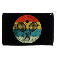 Retro Vintage Tennis Grommeted Golf Towel