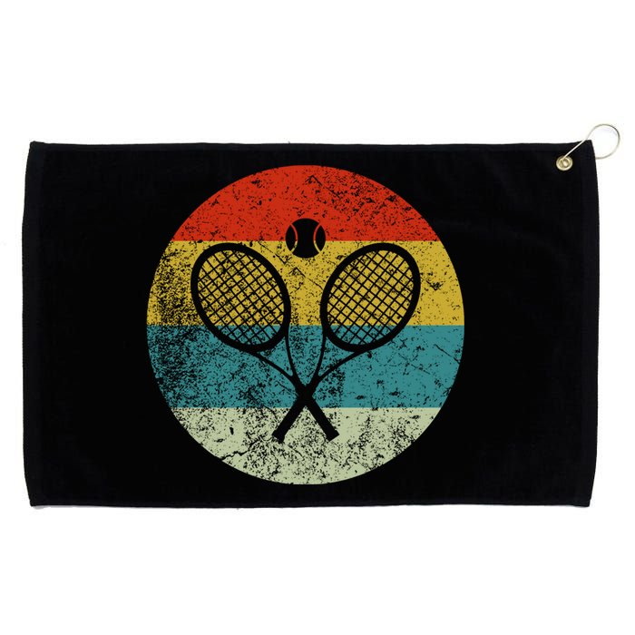 Retro Vintage Tennis Grommeted Golf Towel