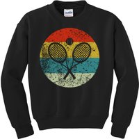 Retro Vintage Tennis Kids Sweatshirt