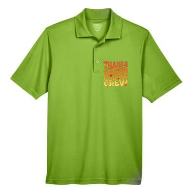 Retro Vintage Thanksgiving Cousin Crew Men's Origin Performance Piqué Polo