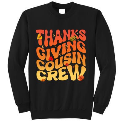 Retro Vintage Thanksgiving Cousin Crew Sweatshirt