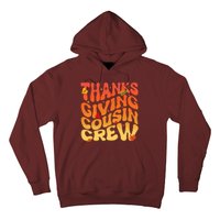 Retro Vintage Thanksgiving Cousin Crew Hoodie