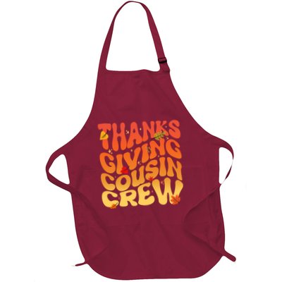 Retro Vintage Thanksgiving Cousin Crew Apron