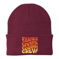 Retro Vintage Thanksgiving Cousin Crew Knit Cap Winter Beanie