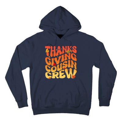 Retro Vintage Thanksgiving Cousin Crew Tall Hoodie