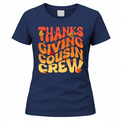 Retro Vintage Thanksgiving Cousin Crew Women's T-Shirt