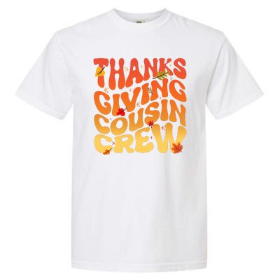 Retro Vintage Thanksgiving Cousin Crew Garment-Dyed Heavyweight T-Shirt