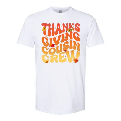 Retro Vintage Thanksgiving Cousin Crew Softstyle® CVC T-Shirt