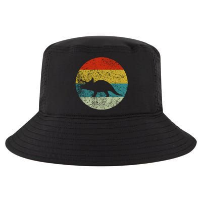 Retro Vintage Triceratops Cool Comfort Performance Bucket Hat