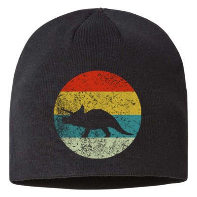 Retro Vintage Triceratops Sustainable Beanie