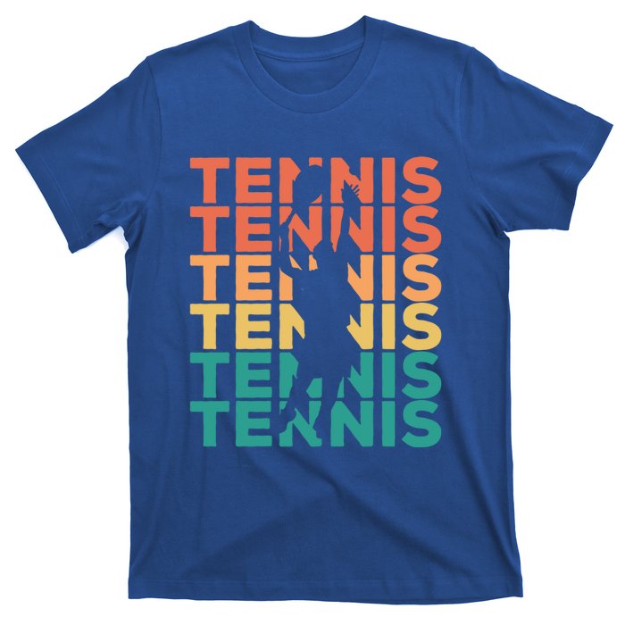 Retro Vintage Tennis Gift For Tennis Players Cute Gift T-Shirt