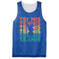 Retro Vintage Tennis Gift For Tennis Players Cute Gift Mesh Reversible Basketball Jersey Tank