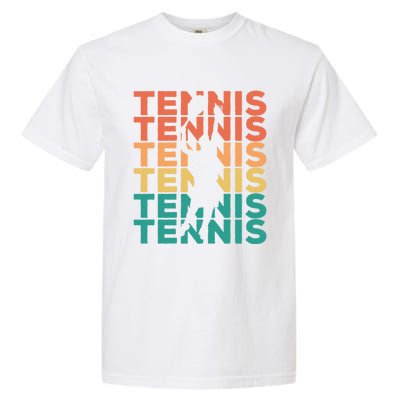 Retro Vintage Tennis Gift For Tennis Players Cute Gift Garment-Dyed Heavyweight T-Shirt